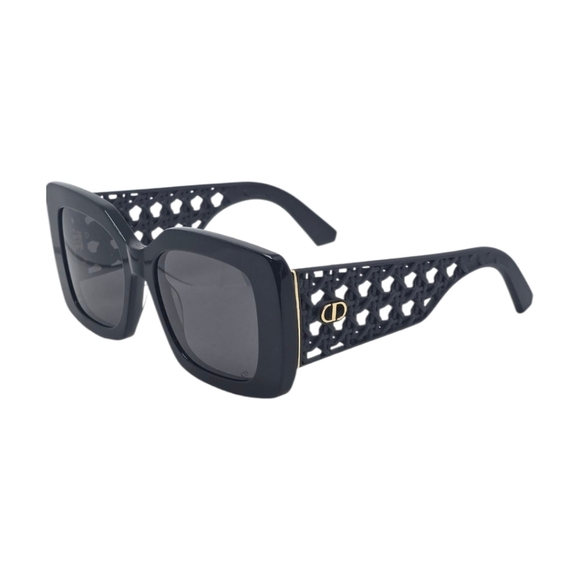 DIOR Chic Black Square Sunglasses - Picture 9 of 9